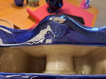 Hodiny a vaza - secesni - 3