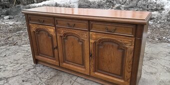 Masivní rustikální komoda - 3