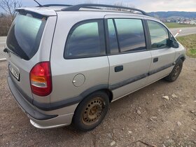 Opel Zafira A nová STK 7 míst 1,8 benzín/LPG=1,5Kč/km 2002 - 3