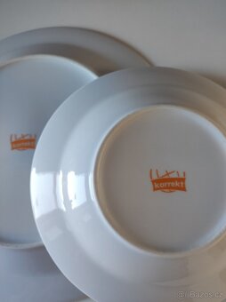 Porcelánové talíře 2 + 2 - 3