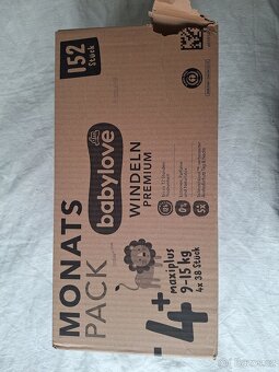 Babylove Pemium pleny, velikost 4+ měsíční box - 3