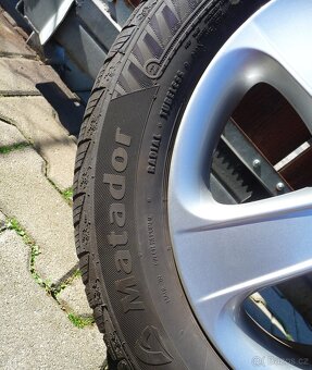 SADA ALU 16 5x112 ET 50, NOVÉ PNEU 205/55R16 M+S 8mm - 3