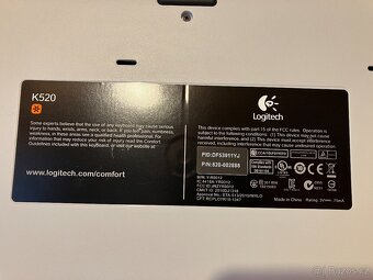 Bezdrátová klávesnice Logitech K520 - 3