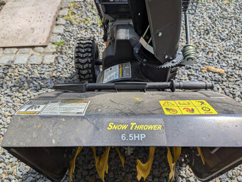 AGAMA 651Q dvoustupňová sněhová fréza 6,5HP - 3