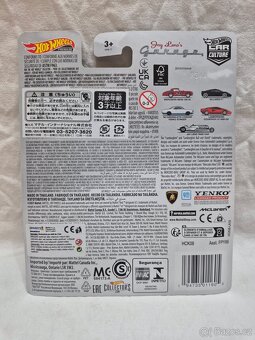 autíčko Hot Wheels, Mattel, McLaren F1, černé - 3