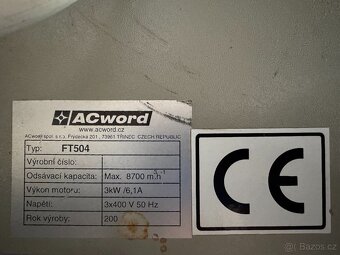 ODSÁVÁNÍ PILIN 4 PYTLOVÉ ACWORD - 3