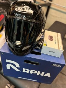 Helma HJC RPHA 11 metalblack L, komunikatoru Sena SF4 - 3