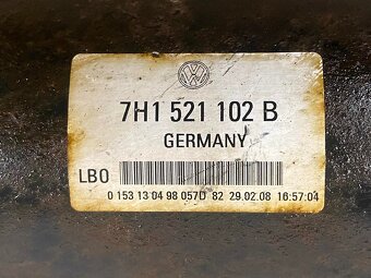 Kardan 7H0521101 7E1521102E VW Transporter T5 7H r.v. 2008 - 3