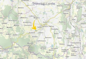Prodej pole v k.ú. Uhřice u Sedlce - 3