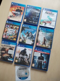 Ps4 + kamera + 10x hra - 3