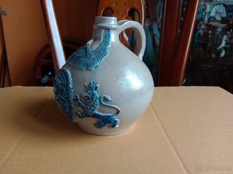 Pěkný starý, kameninový  džbán -Westerwald - 3