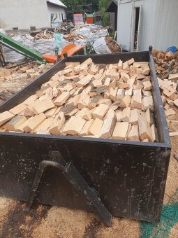 Palivové dřevo BUK skládaný - 3