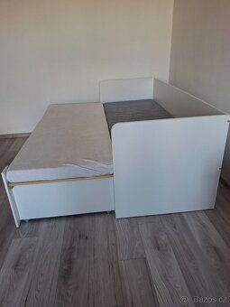 Rozkládací postel s matrací - 3