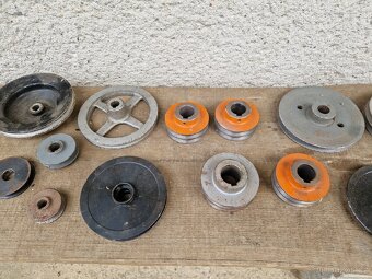 Řemenice pro elektromotory 15 ks - 3