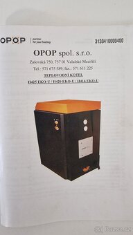 OPOP teplovodní kotel - 3
