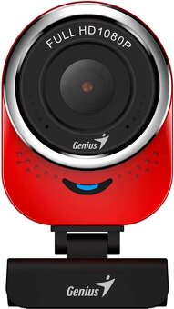 Webkamera Genius QCam 6000, Full HD černá/červená - NOVÁ - 3