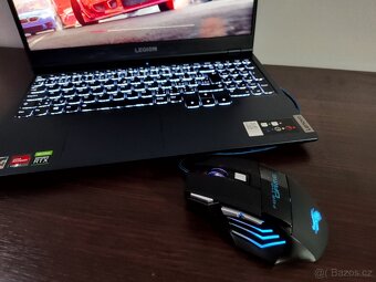 Herní Legion 5,RTX 3060-130w,R5-6 Core-4,2GHz,Top stav. - 3