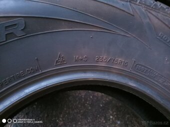 Pneu 235/75 R15 Cooper vzorek 9-10mm - 3