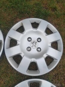 Sada 4 kusů poklic Peugeot (16") - 3