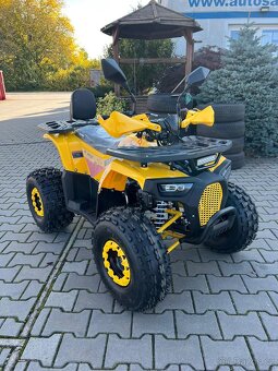 Dětská čtyřkolka Piranha Veyron 125cc 1G8 - žlutá - 3