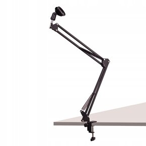 Prodám stříbrný mikrofon Auna MIC-900b k počítači + rameno - 3