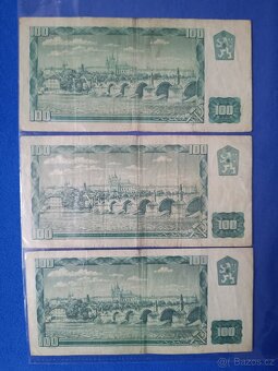 Prodám stokoruny rok 1961 - 3