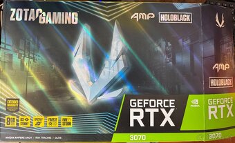RTX 3070 (Nvidia GeForce ZOTAC Holoblack) - 3