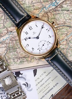 Starožitné švýcarské hodinky OMEGA Chronometre 21 jewels 190 - 3