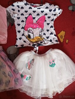 Sukně+ topy vel.122/128 - 3
