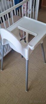 Dětská jídelní židle IKEA s polstrováním - 3