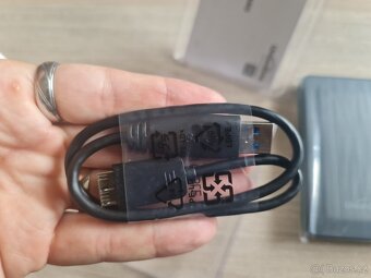 500Gb 2.5 externi disk USB 3 cerny nový - 3
