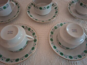 Retro šálky s podšálky 2 - 3