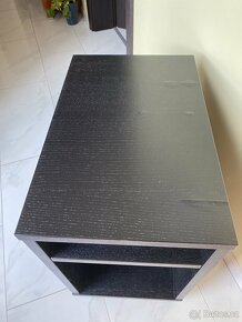 Noční stolek černý Ikea - 3