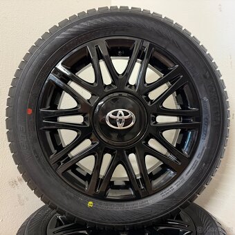 NOVÁ TOYOTA AYGO 4x100 R15 ET35+ZIMNÍ 165/60R15 8,5mm BLACK - 3