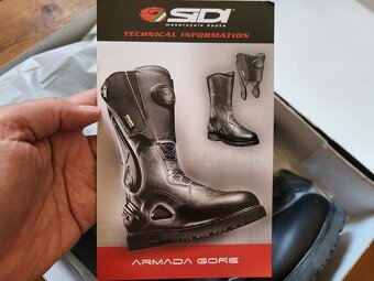 SIDI ARMADA nové Goretex vel.48 (13 US,12,5 UK) - 3