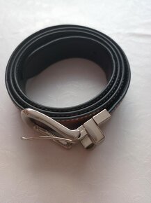 PÁNSKÝ KOŽENÝ OPASE TOMMY HILFIGER HNĚDÝ - 3