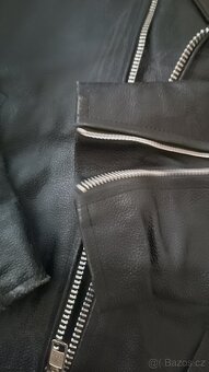 Kožená bunda 7XL na motorku chopper - 3