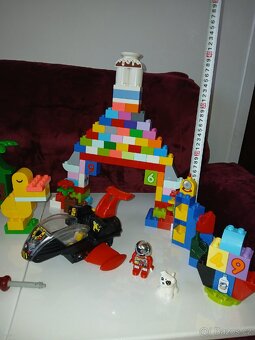 Lego Duplo - Zvukové letadlo vláček ZOO traktůrek figurky - 3