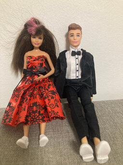 Barbie Mattel a Ken Mattel nevěsta a ženich RŮZNÉ - 3