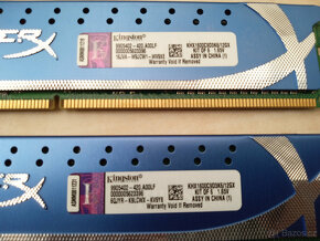 2X 2GB DDR3 1600MHz RAM Kingston HyperX Genesis (Celkem 4GB) - 3