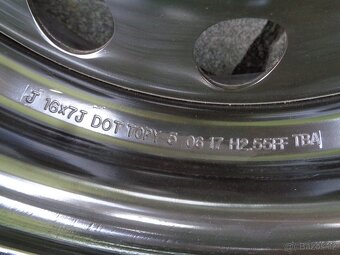 Disky plechové 5x114,3 r16 Honda - Nové - 3