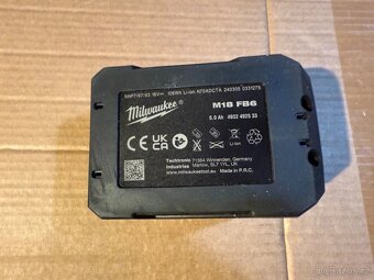 Milwaukee baterie M18 6Ah - 3