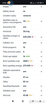 Candy A++, CDIM 5146/T, 10l spotřeba vody - 3