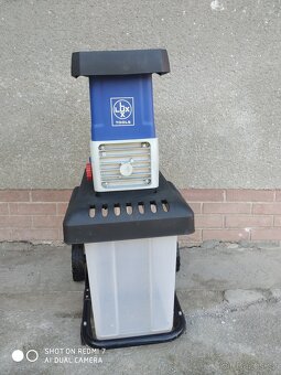 Prodám elektrický Válcový drtič MR.Garden-2800 W... - 3