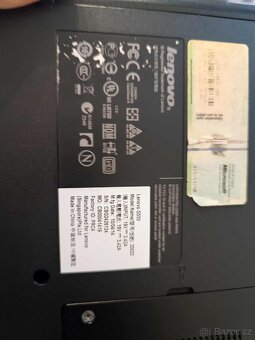 Notebook LENOVO G550 — SSD 128GB, WINDOWS 10, INTEL - 3