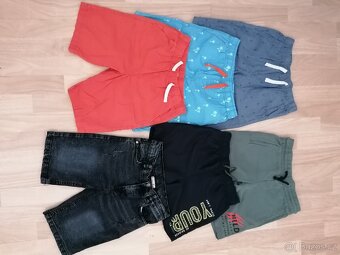 Chlapecké kraťasy vel. 140, 6 kusů - 3
