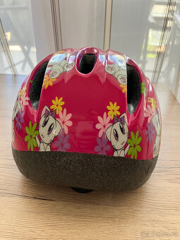 Dívčí přilba/helma na kolo, inline brusle - 3