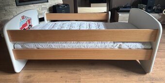 Postýlka 70x140 HASIČI + matrace - 3