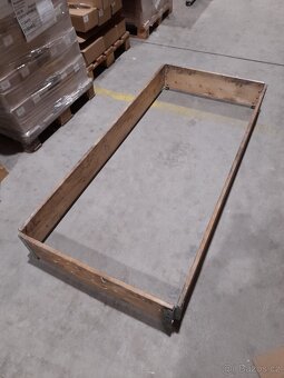 Paletové ohrádky dřevěné různé velikosti - snížení cen - 3