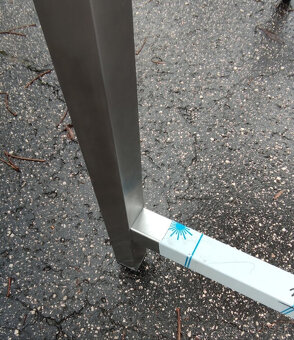 Nerezový gastro stůl, pracovní stůl - 3